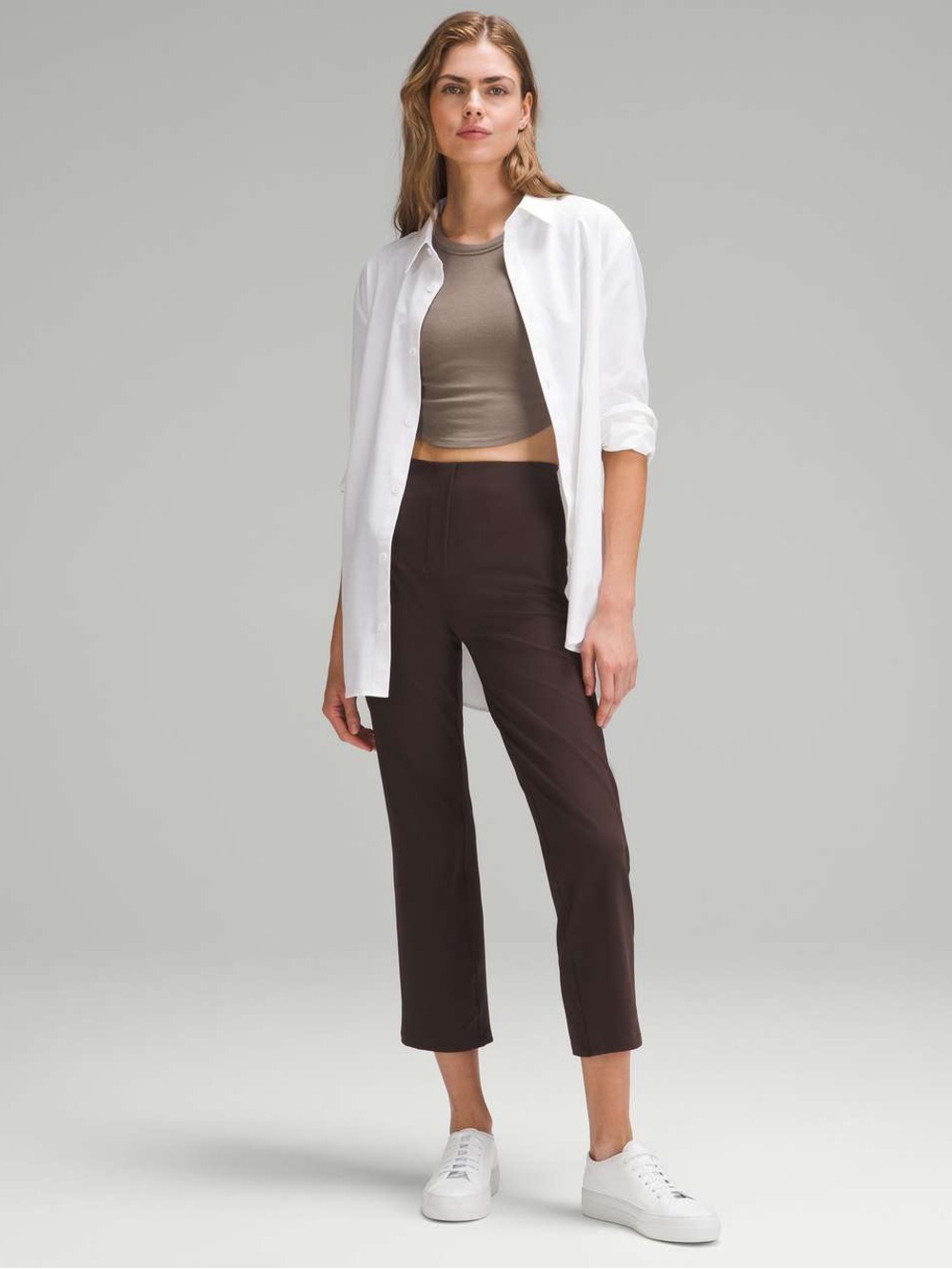 Lululemon smooth fit pull on crop